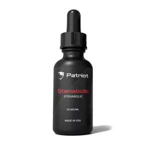 Stenabolic SR9009 bottle labeled for research purposes only, not for human consumption.
