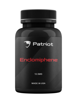 Buy Enclomiphene by Patriot SARMs, labeled for research purposes only and not for human consumption.